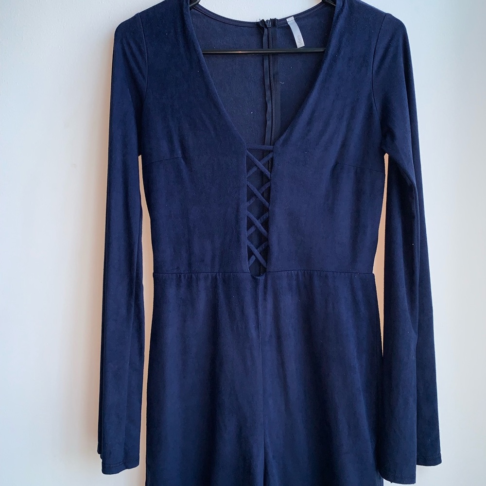 Blue Romper - Picture 2 of 4